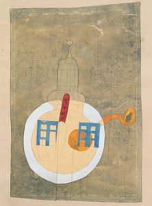Church Tower, 1936 by Lajos Vajda